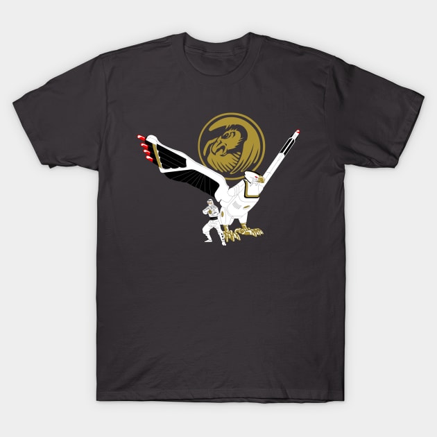 WHITE FALCON RANGER T-Shirt by popcultchart